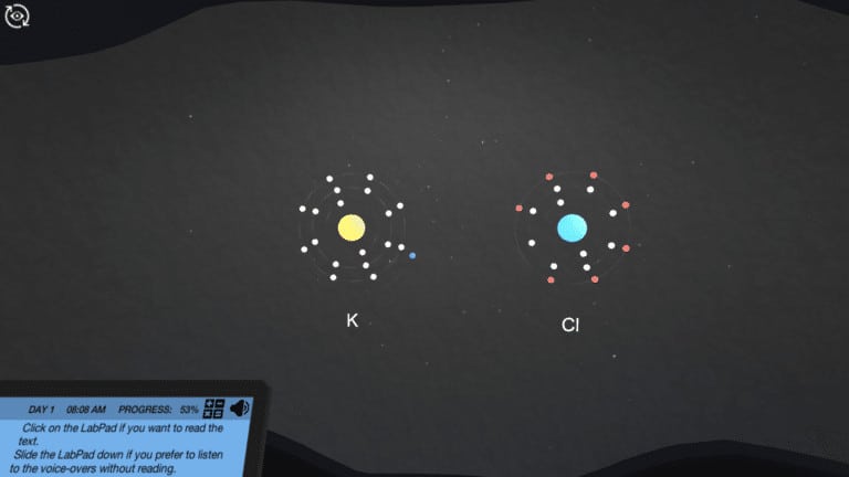LabPad exercise from Labster