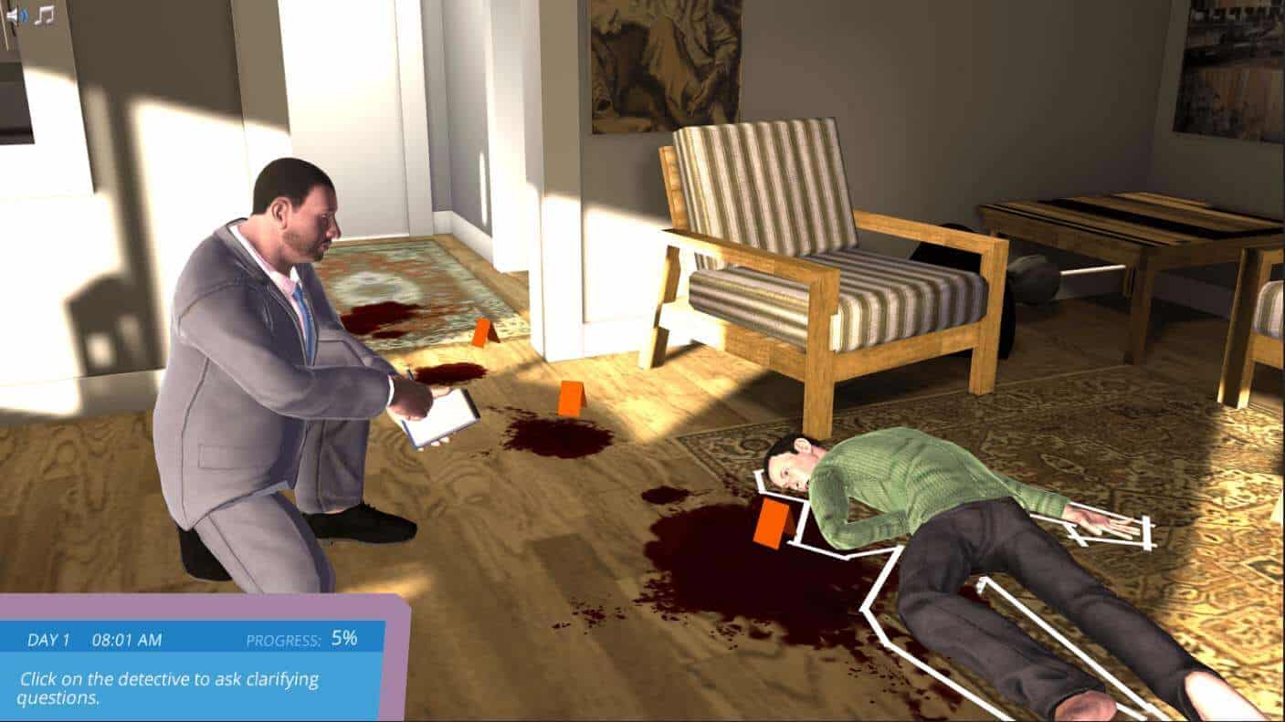 犯罪现场调查侦探